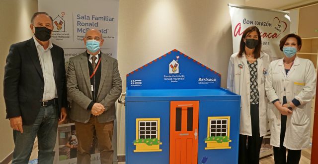 La Sala Ronald McDonald del hospital de la Arrixaca amplía el acompañamiento familiar en las habitaciones - 1, Foto 1