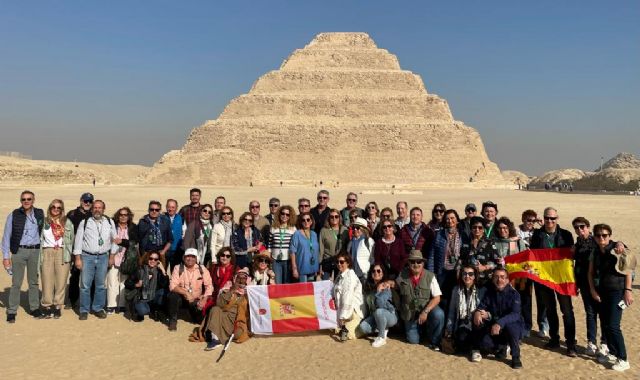 Una representación del Colegio de Economistas visita las ciudades antiguas de Egipto - 1, Foto 1