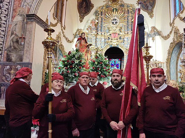Cerca de 10.000 personas acompañan la imagen de Santa Eulalia en su tradicional romería de bajada a Totana tras dos años sin romería por la pandemia, Foto 3