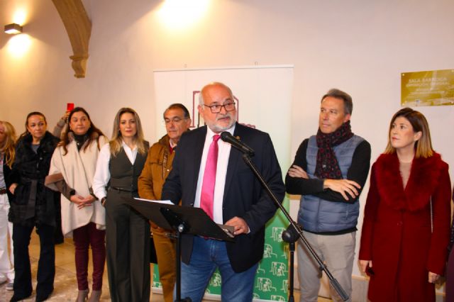 El Belén municipal recrea en el patio del Palacio de Guevara las Torres de Herodes y la Biblioteca de Celso - 1, Foto 1