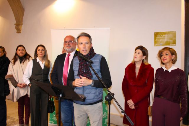 El Belén municipal recrea en el patio del Palacio de Guevara las Torres de Herodes y la Biblioteca de Celso - 2, Foto 2