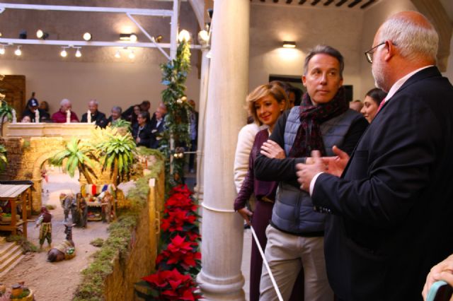 El Belén municipal recrea en el patio del Palacio de Guevara las Torres de Herodes y la Biblioteca de Celso - 3, Foto 3