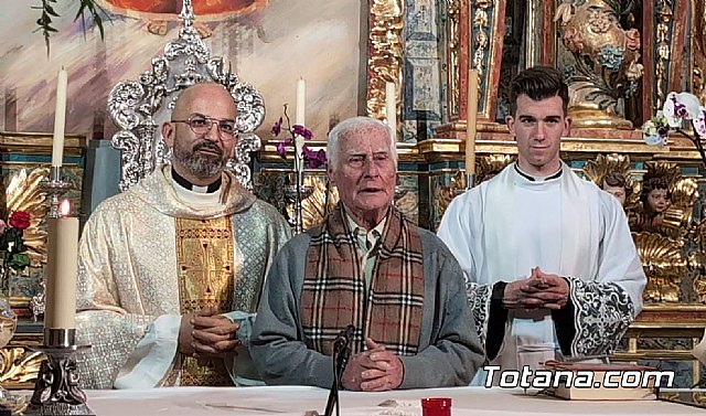 Pepe Hernández culmina 12 años de servicio como santero a sus 85 años - 1, Foto 1