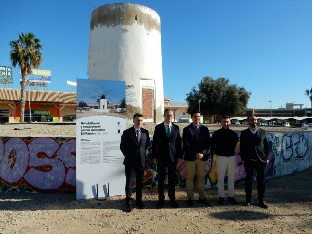 Cultura y el Ayuntamiento de San Javier devolverán al molino ´El Maestre´ su aspecto original - 1, Foto 1
