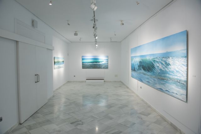 Cristóbal Pérez García ofrece una visita guiada a su exposición Mazarrón, el mar y yo - 4, Foto 4