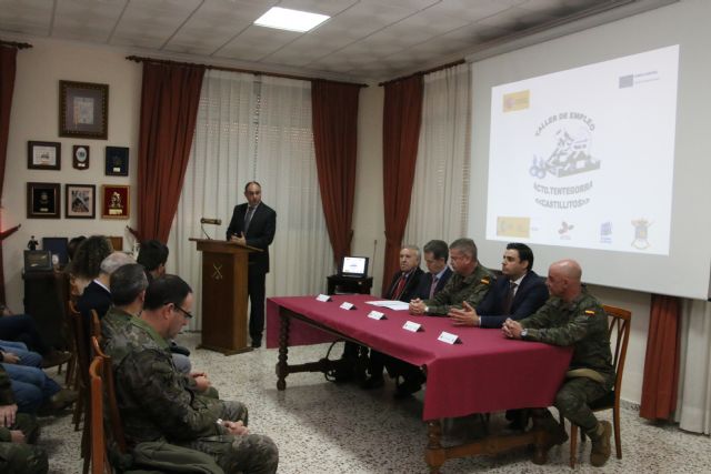 Inauguración taller de empleo castillitos en el acuartelamiento tentegorra - 1, Foto 1