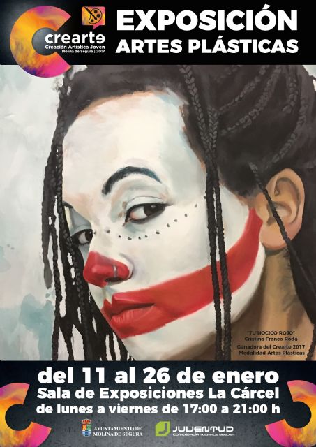 La Sala La Cárcel de Molina de Segura acoge la exposición ARTES PLÁSTICAS, del Certamen de Creación Artística Joven CREARTE 2017, del 11 al 26 de enero - 1, Foto 1