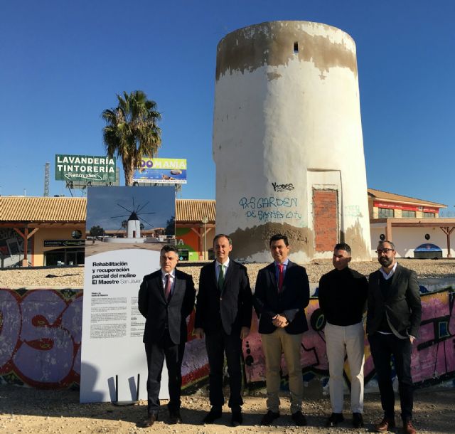 El molino de viento “El Maestre” recuperará el chapitel y las aspas que le devolverán su aspecto original - 1, Foto 1