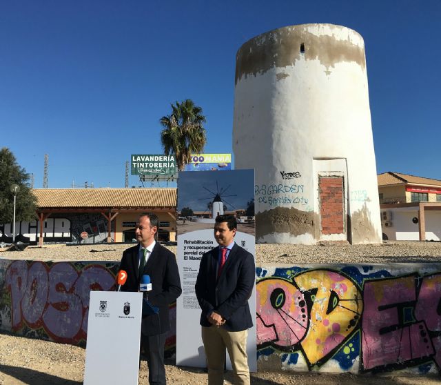 El molino de viento “El Maestre” recuperará el chapitel y las aspas que le devolverán su aspecto original - 3, Foto 3