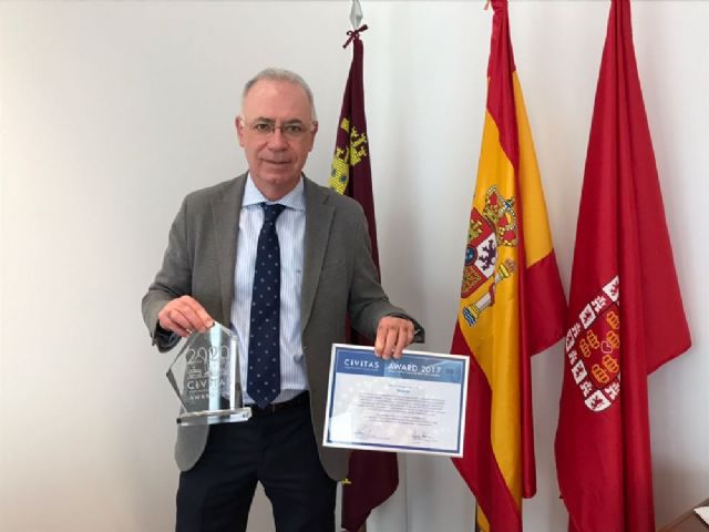 El Ayuntamiento de Murcia recibe el premio 'Transformation 2017' de manos de la red europea CIVITAS - 1, Foto 1
