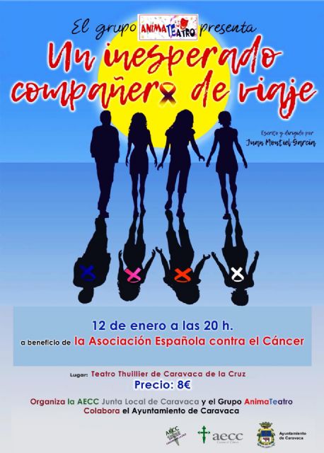 La obra de teatro Un inesperado compañero de viaje recauda fondos para la lucha contra el cáncer - 1, Foto 1