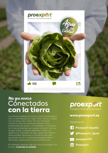 Proexport estrena el portal corporativo más fresco y multimedia del sector hortofrutícola - 1, Foto 1