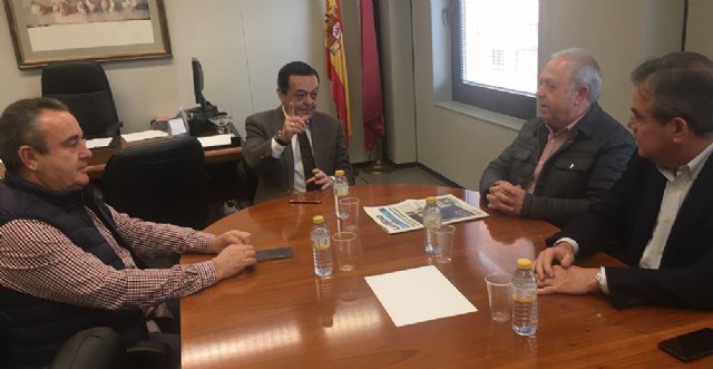 El presidente de CROEM y los secretarios generales de UGT y CCOO reivindican el diálogo social en su primera reunión de 2020 - 1, Foto 1