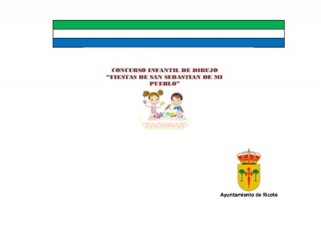 Concurso de dibujo para niños/as ¿Qué son para ti las fiestas de San Sebastián de Ricote? - 1, Foto 1