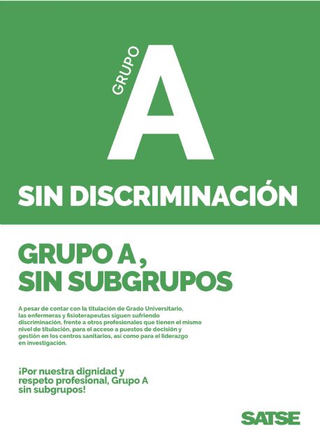SATSE pide a las Consejerías de Salud que aborden en el Consejo Interterritorial el Grupo A para enfermeras y fisioterapeutas - 2, Foto 2