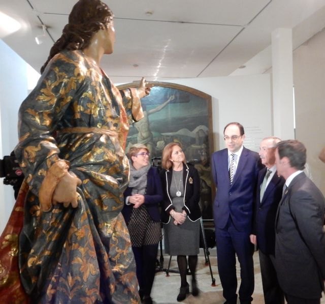 Las tallas de San Juan y La Verónica de Salzillo viajan a Caravaca de la Cruz para la exposición con motivo del Año Jubilar - 2, Foto 2