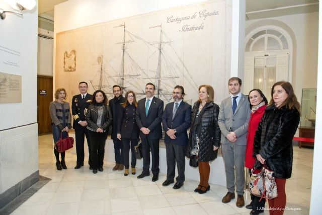 El Palacio Consistorial acoge una muestra sobre construcciones navales y la Cartagena de la epoca de la Ilustracion - 1, Foto 1