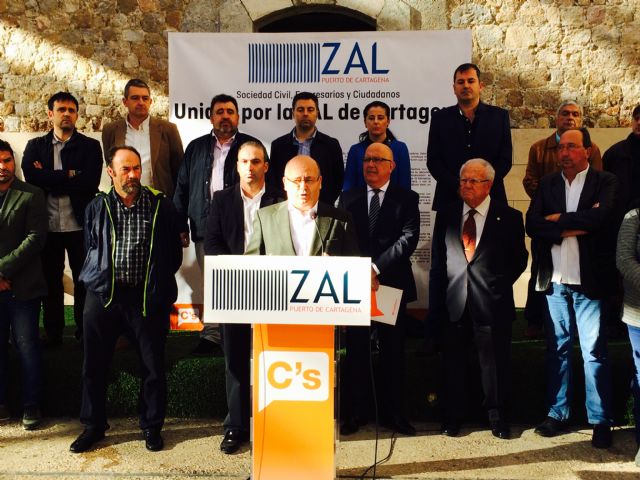 Cs supervisa el estado de ejecución de sus enmiendas para desarrollar la Zona de Actividades Logísticas de Cartagena - 1, Foto 1