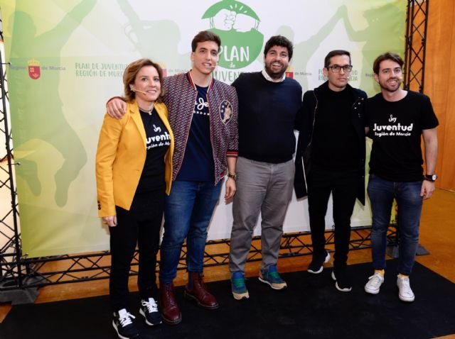 López Miras resalta que el Plan de Juventud de la Región es el primero de España diseñado exclusivamente por jóvenes - 1, Foto 1