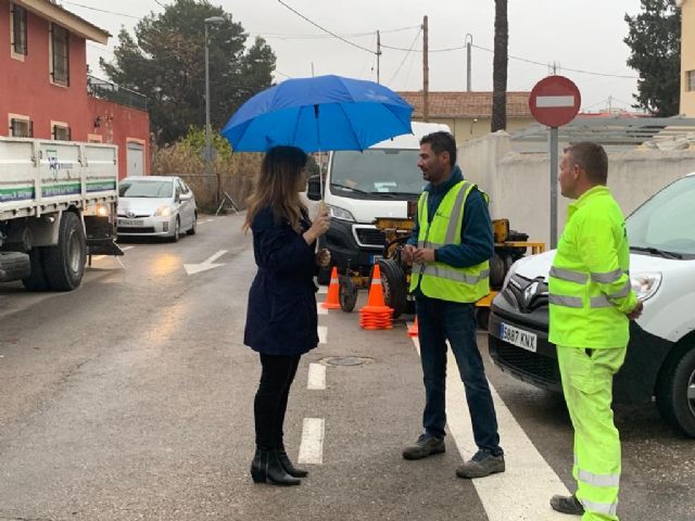La instalación de elementos de protección incrementa la seguridad de distintas carreteras de Rincón de Beniscornia, Cobatillas y Cabezo de Torres - 2, Foto 2