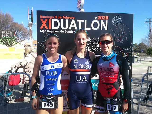 Fernando Alarza y Camila Alonso ganan en el Duatlón Ciudad de Yecla - 1, Foto 1