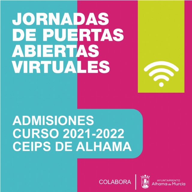 Jornadas de puertas abiertas virtuales en los colegios de Alhama. Admisiones curso 2021-2022, Foto 1
