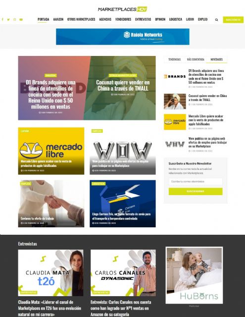 MarketplacesHoy, nuevo medio especializado en noticias sobre marketplaces - 1, Foto 1