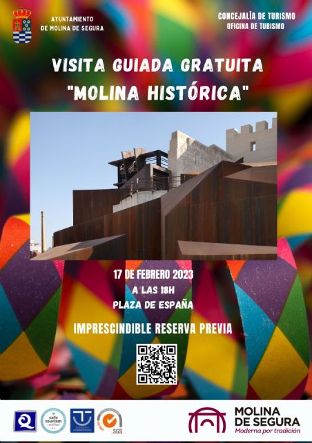 La Concejalía de Turismo de Molina de Segura organiza diez visitas guiadas y gratuitas desde febrero a diciembre de 2023 - 2, Foto 2
