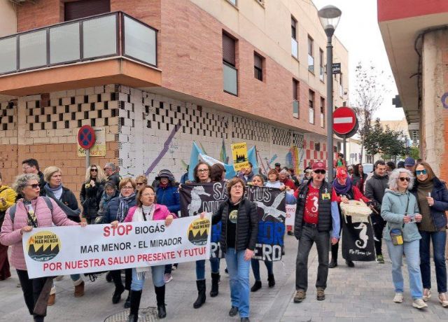 San Javier vuelve a movilizarse contra la macroplanta de biometano y denuncia trabas de última hora a la manifestación - 2, Foto 2