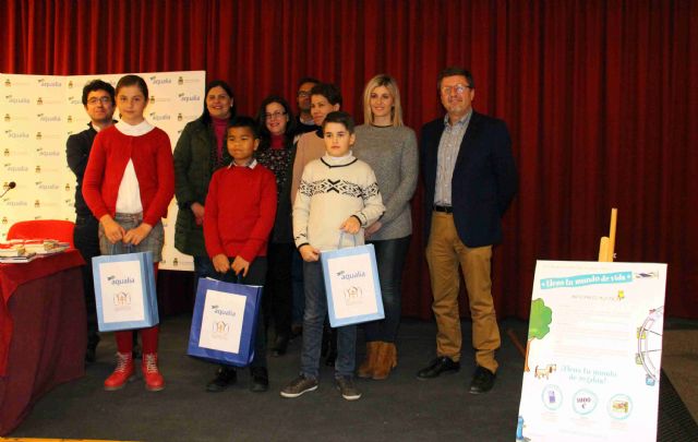 Tres escolares caravaqueños premiados en el concurso de dibujo del Día Mundial del Agua - 2, Foto 2