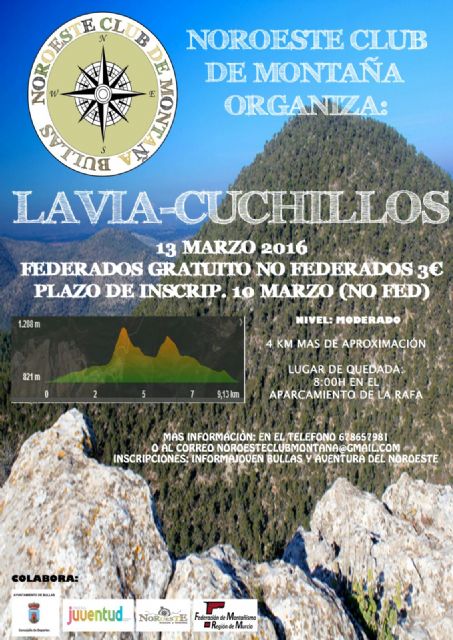 Ruta por la senda de Lavia y Cuchillos de Bullas - 1, Foto 1