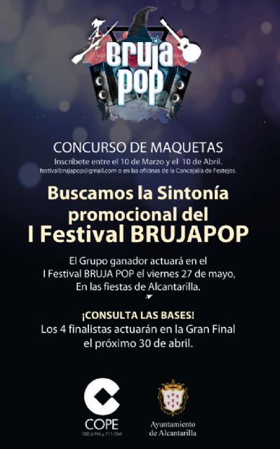 Presentado el I Concurso de Maquetas BRUJA POP de Alcantarilla, para grupos musicales de nuestra Región - 5, Foto 5