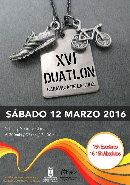 El XVI Duatlón Caravaca de la Cruz reúne el sábado a 400 deportistas - 2, Foto 2