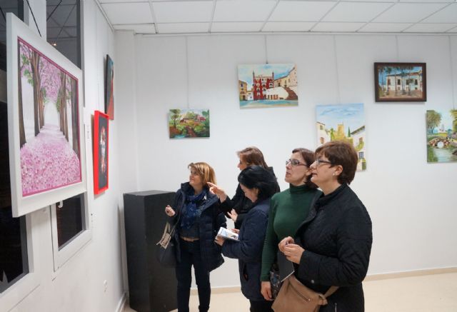 La asociación Isabel González inaugura la muestra de su taller de pintura por el 8 de marzo - 2, Foto 2