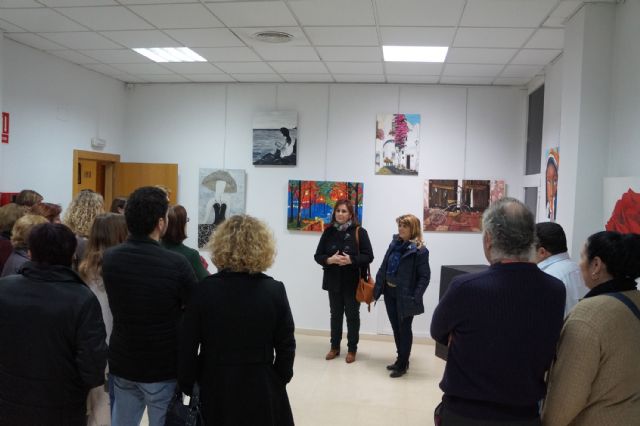 La asociación Isabel González inaugura la muestra de su taller de pintura por el 8 de marzo - 5, Foto 5
