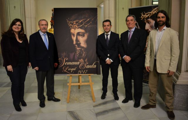 El Nazareno de Salzillo, protagonista del cartel de la Semana Santa de Lorquí 2017 - 1, Foto 1