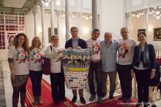 Adahi pide kilometros solidarios con una marcha en el Parque de Tentegorra - 1, Foto 1