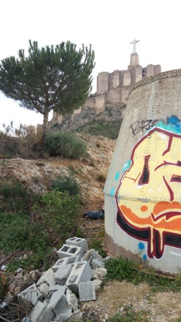 Huermur exige al ayuntamiento que adecente el entorno más próximo al castillo de Monteagudo - 1, Foto 1