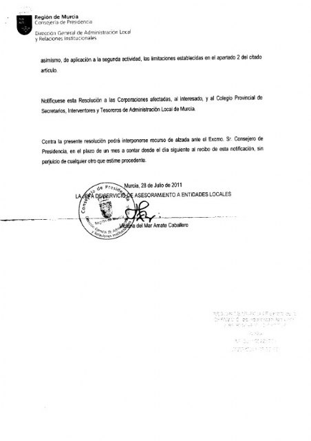 El Ayuntamiento de Lorca rechaza el nuevo ataque de Ciudadanos contra funcionarios municipales - 3, Foto 3