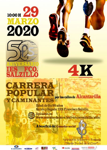 El 29 de marzo, fiesta deportiva por los 50 años del IES Francisco Salzillo - 1, Foto 1