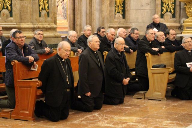 Retiro de Cuaresma del presbiterio diocesano con el obispo - 1, Foto 1