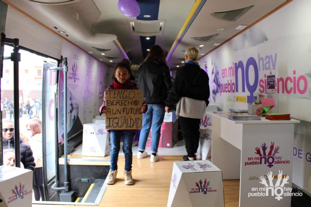 El Autobús por la Igualdad de la AECT Duero-Douro recibió más de 1.000 visitas durante el 8M - 3, Foto 3
