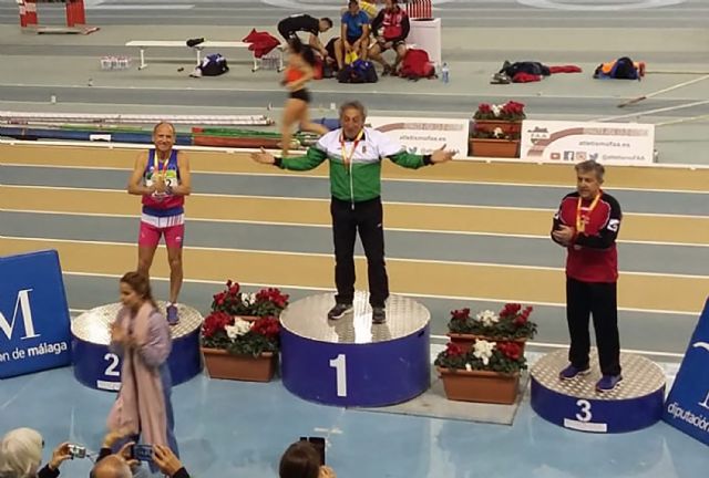 Ángel Salinas se cuelga un oro y dos platas en el nacional de veteranos de pista cubierta - 2, Foto 2