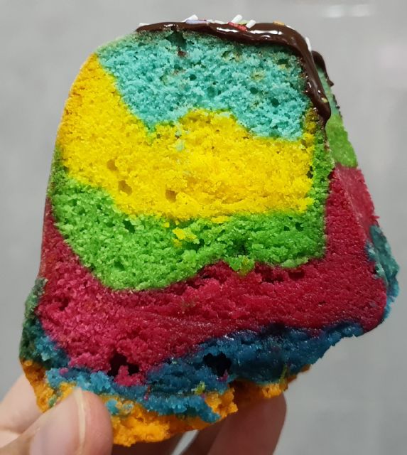 ¡¡¡BIZCOCHO ARCOÍRIS!!! Receta casera y creativa - 3, Foto 3
