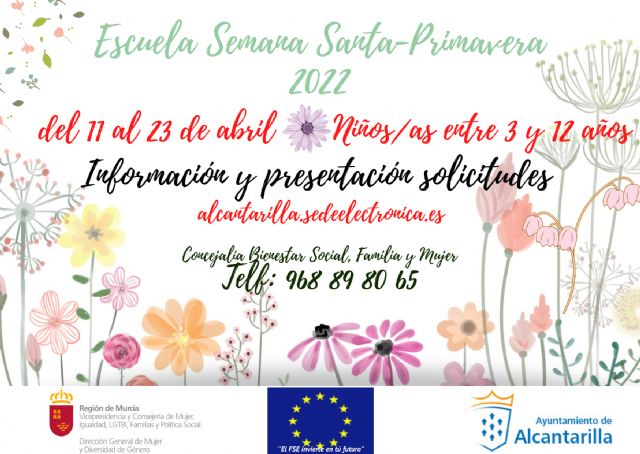 Abierto el plazo de solicitud de plazas en la Escuela de Conciliación de Primavera hasta el 25 de marzo - 1, Foto 1