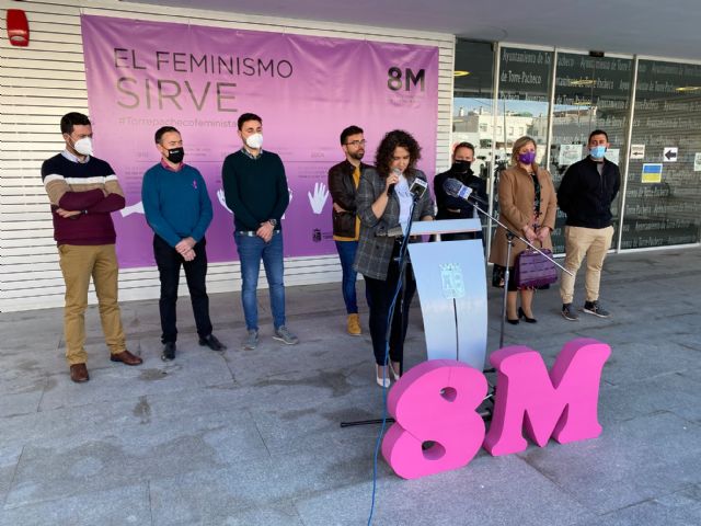 Lectura del Manifiesto del 8 de marzo en Torre Pacheco - 1, Foto 1