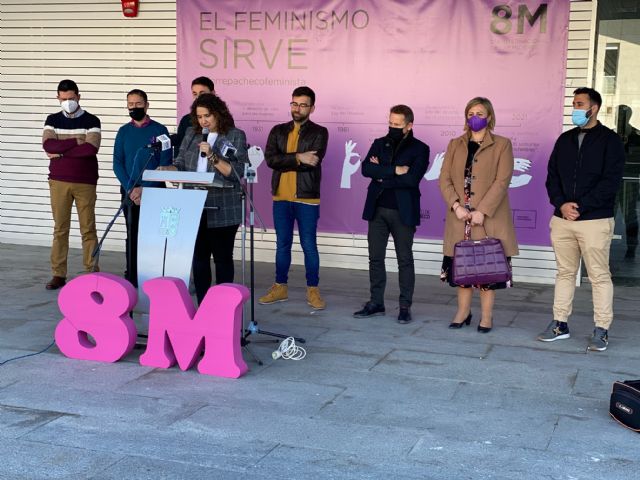 Lectura del Manifiesto del 8 de marzo en Torre Pacheco - 3, Foto 3