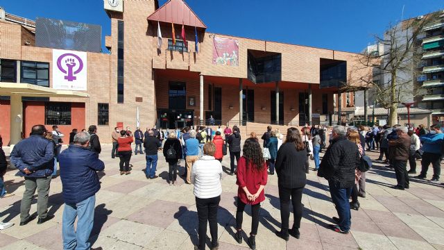 Concentración silenciosa en Molina de Segura en solidaridad con pueblo ucraniano - 2, Foto 2