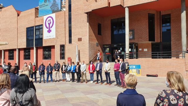 Concentración silenciosa en Molina de Segura en solidaridad con pueblo ucraniano - 3, Foto 3