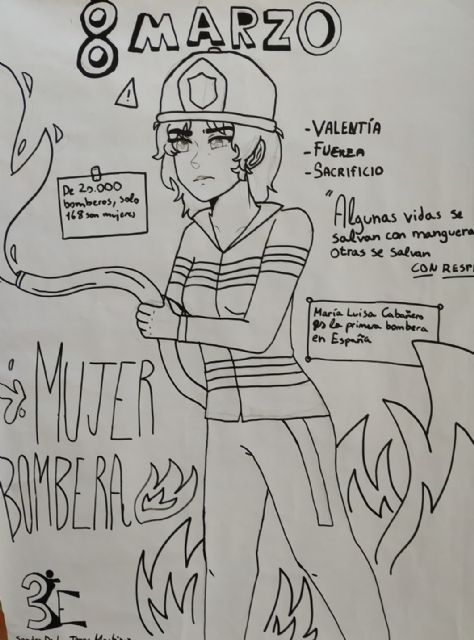 8 de marzo: El IES Ben Arabí por la igualdad - 3, Foto 3